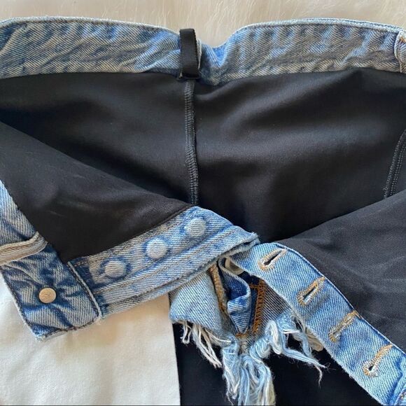 Unravel Project Reverse Short Cotton Leggings (26) - Picture 6 of 13